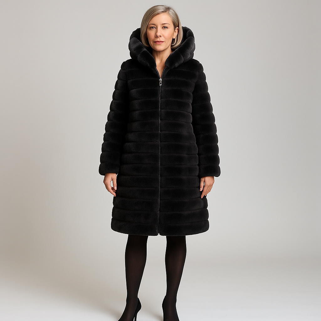 Loren | Luxury Winter Coat in Synthetic Fur