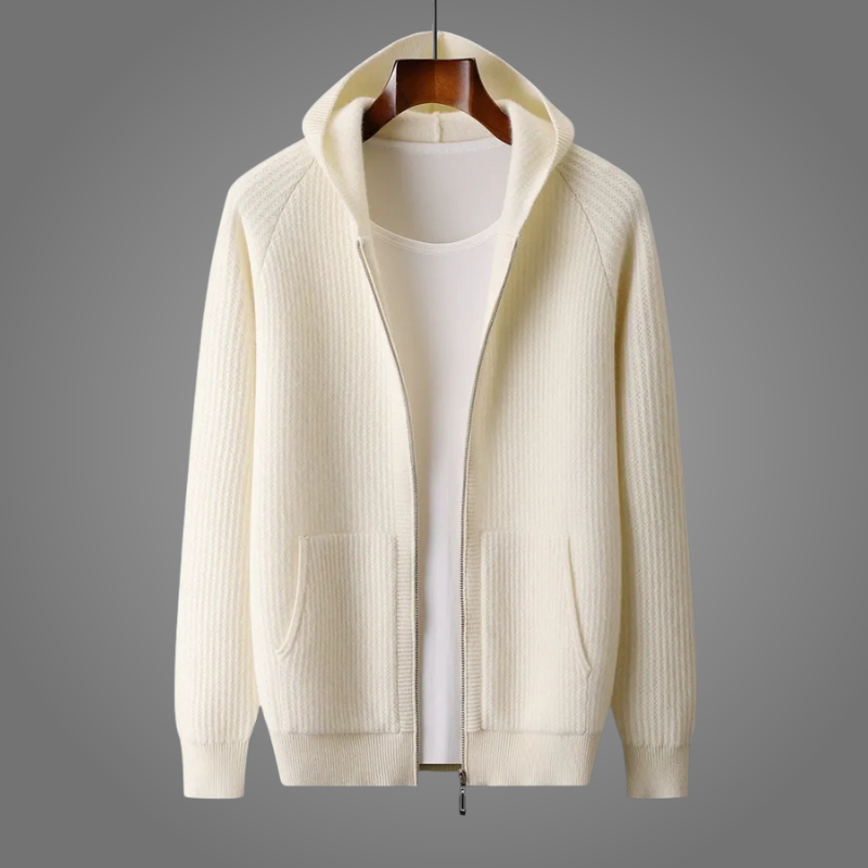 MERINO WOOL HOODIE