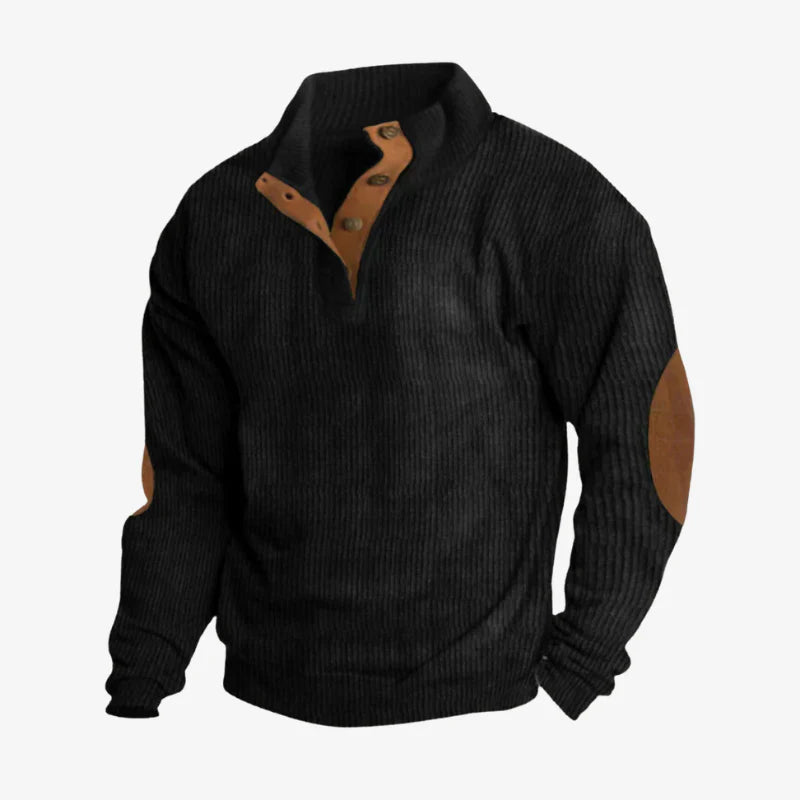 Leo | Retro Ribbed Premium Sweatshirt