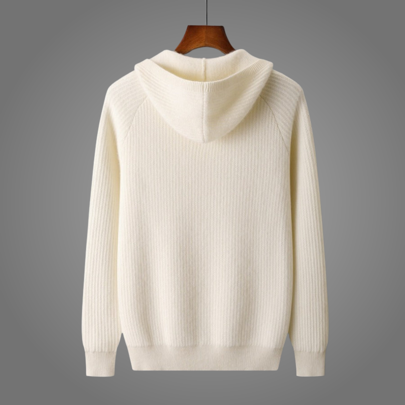 MERINO WOOL HOODIE