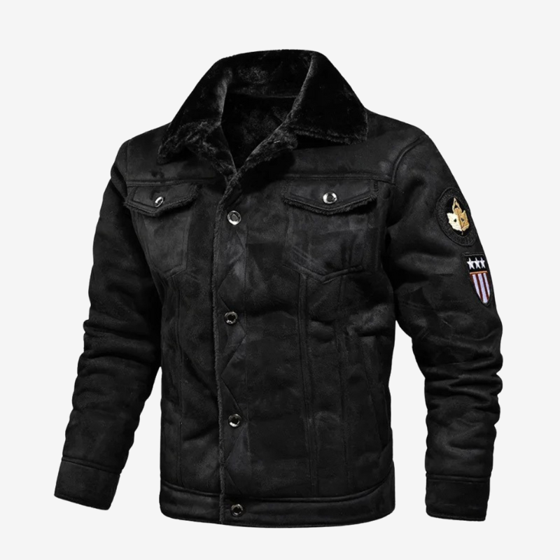 Evan | Warm and Versatile Leather Jacket