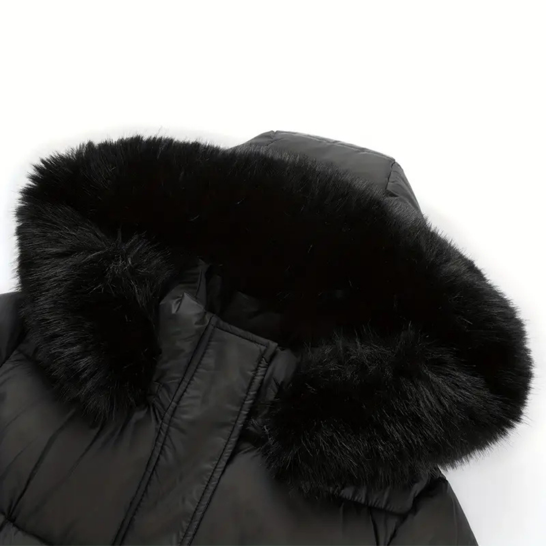 Loren | Winter coat with synthetic fur padding