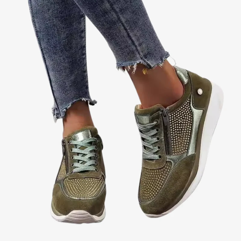 Phoebe | Flexible Comfort Premium Rubber Sneakers