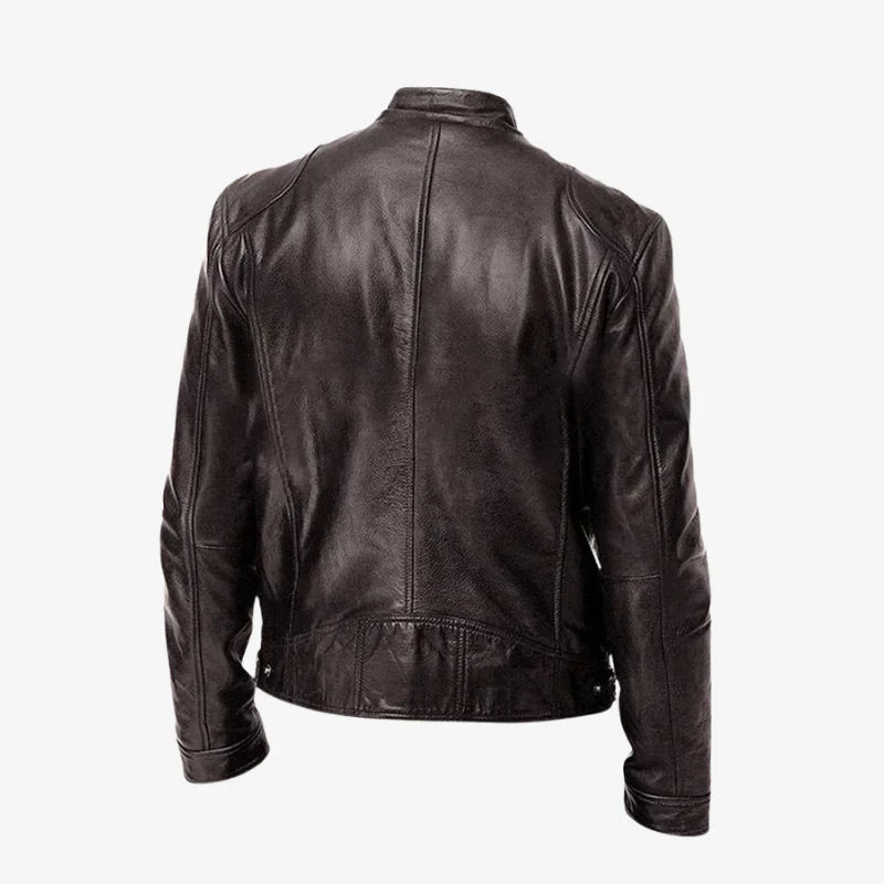 Adam | Classic Premium Leather Jacket