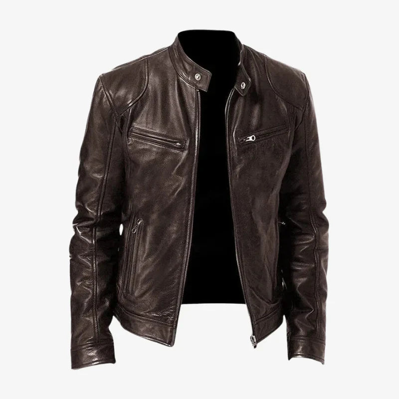 Adam | Classic Premium Leather Jacket