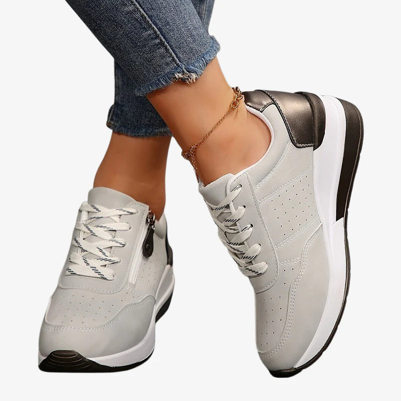 Phoebe | Orthopedic Comfort Vegan Leather Sneakers