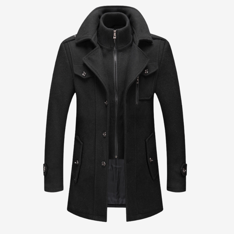 Adam | Warm, Elegant Linen Coat