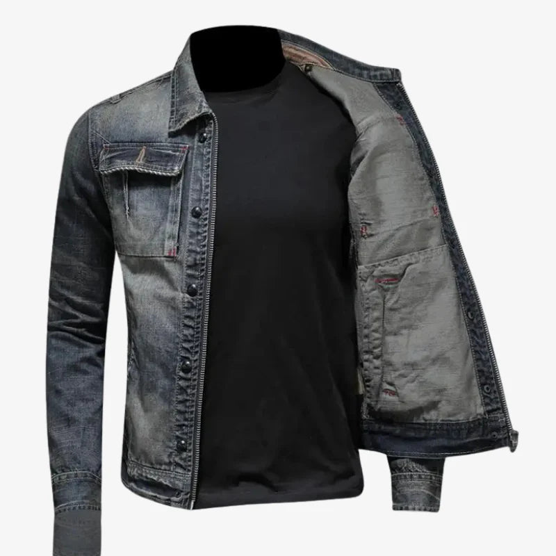 Adam | Retro Denim Jacket