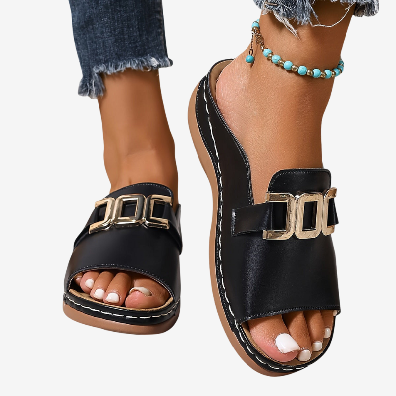 Amber | Comfy Buckle Orthopedic Sandals