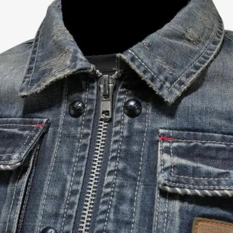 Adam | Retro Denim Jacket