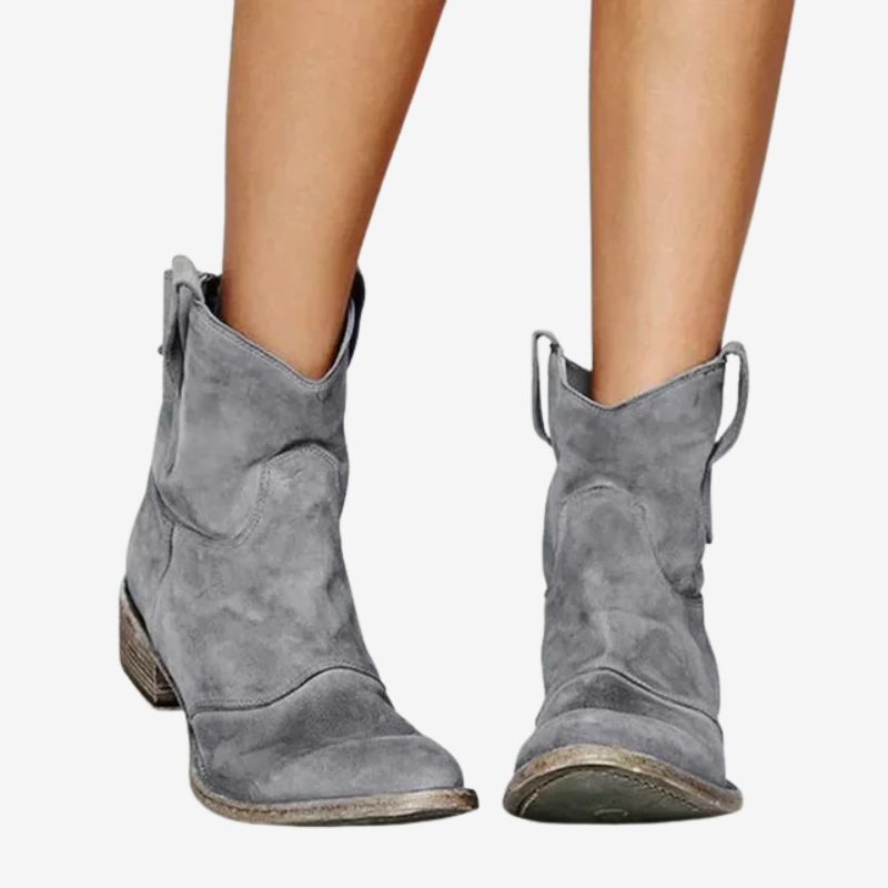 Amber | Stylish Velvet Cowboy Boots