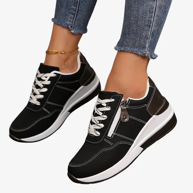 Phoebe | Orthopedic Comfort Vegan Leather Sneakers