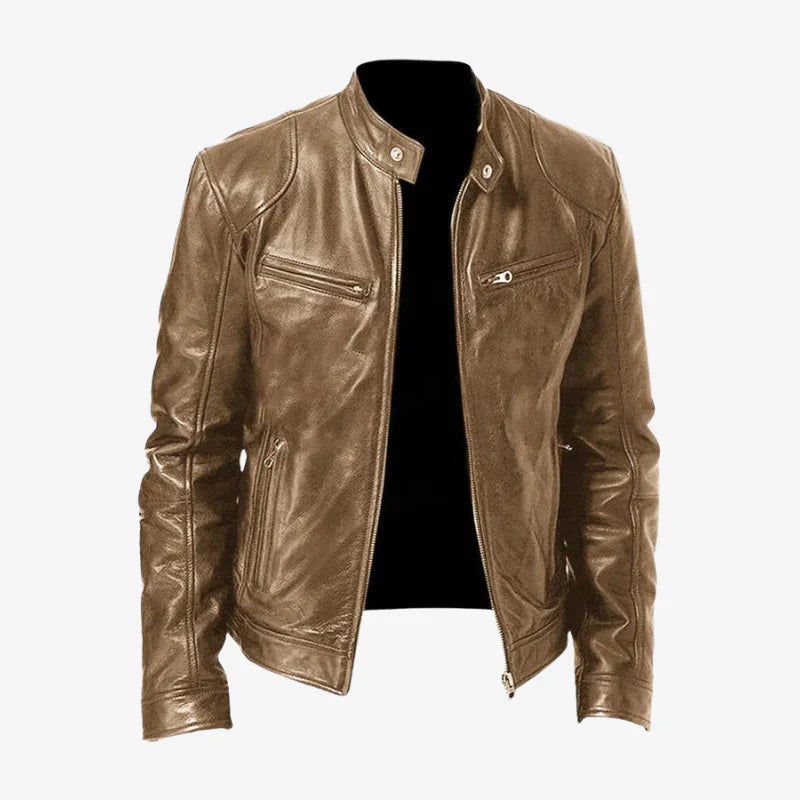 Adam | Classic Premium Leather Jacket