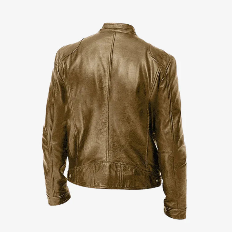 Adam | Classic Premium Leather Jacket