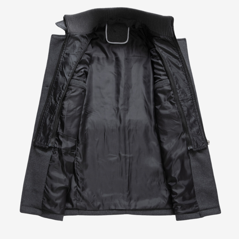 Adam | Warm, Elegant Linen Coat