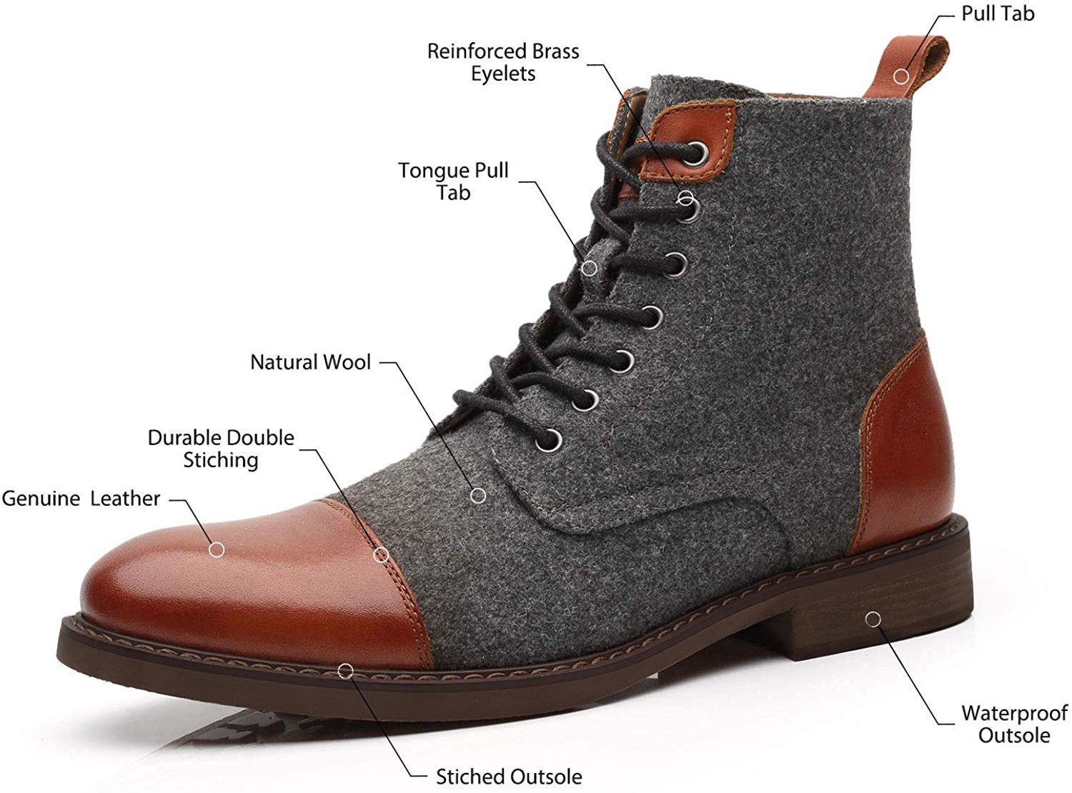 MARTIN | MEN'S VINTAGE ANKLE BOOTS