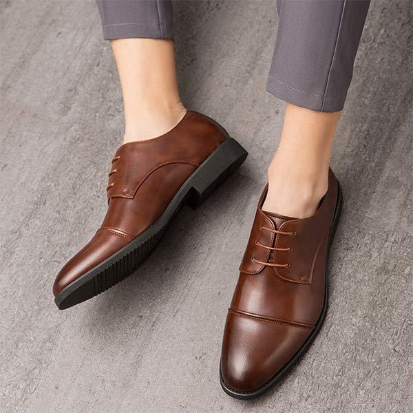 VALENTINO | MEN'S CLASSIC BUSINESS LEATHER SHOES