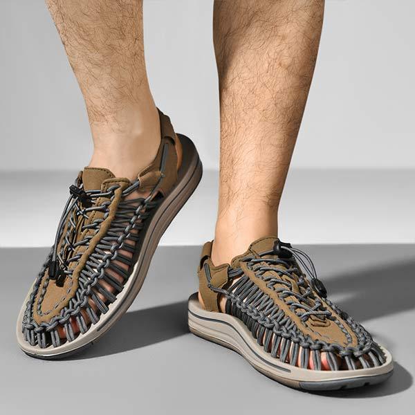 MARTIN | MEN'S HANDWOVEN BEACH SANDALS