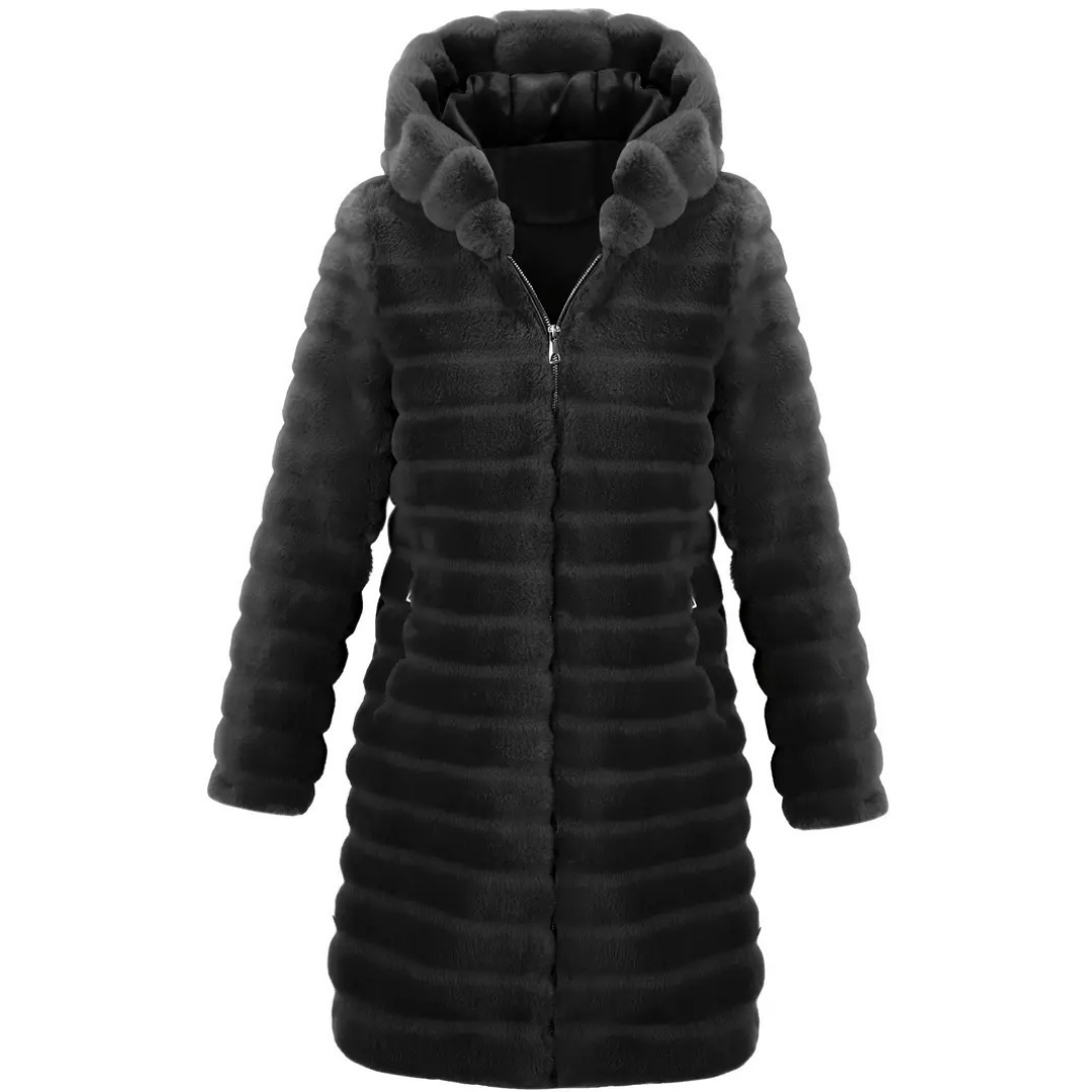 Loren | Luxury Winter Coat in Synthetic Fur
