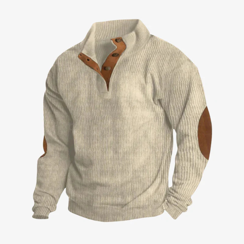 Leo | Retro Ribbed Premium Sweatshirt