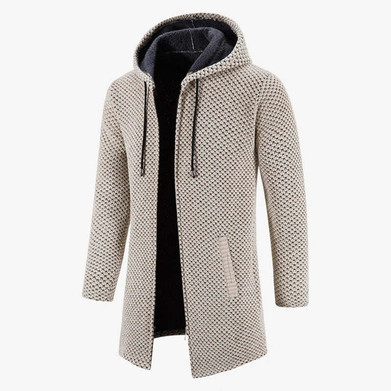 Leo | Premium Linen Mesh Long Jacket