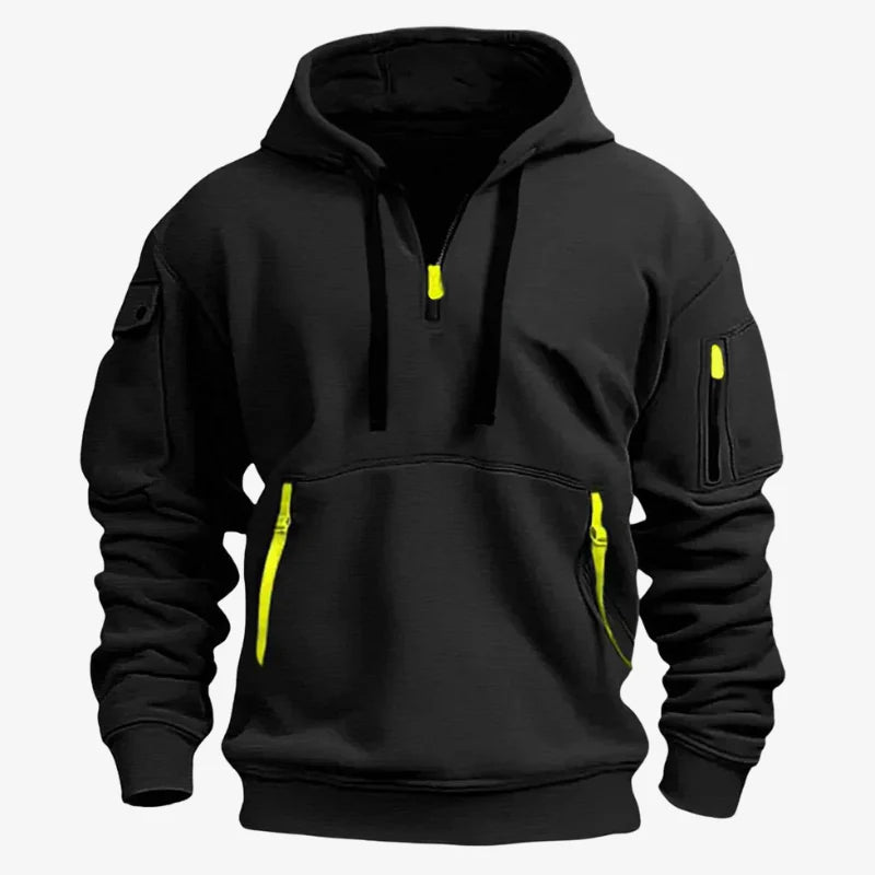 Leo | Modern Hoodie in Thick Fleece