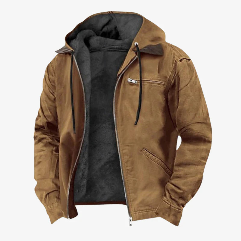 Leo | Modern Linen Jacket with Hood