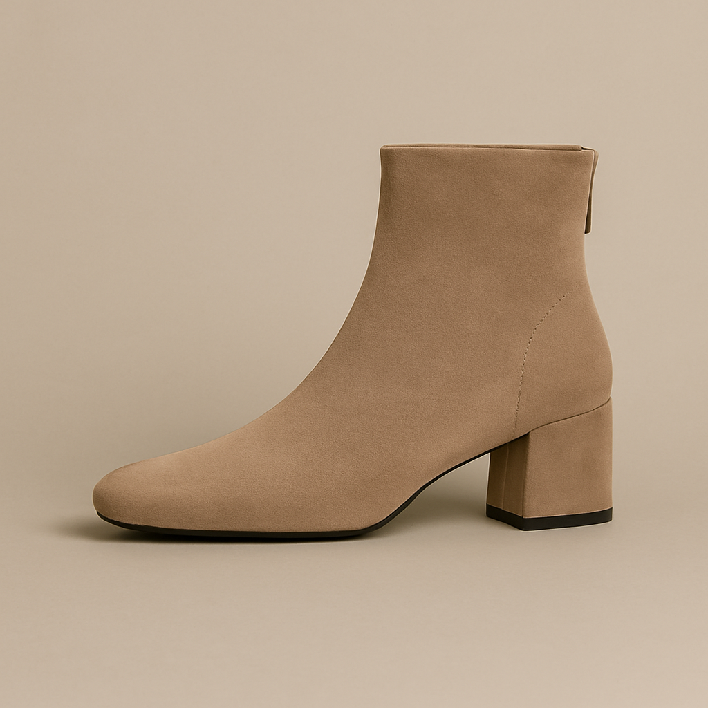 Marilena | Elegant Ankle Boots with Warm Lining and Heel