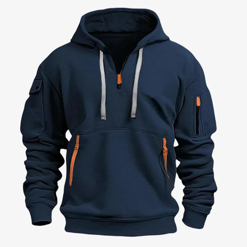 Leo | Modern Hoodie in Thick Fleece