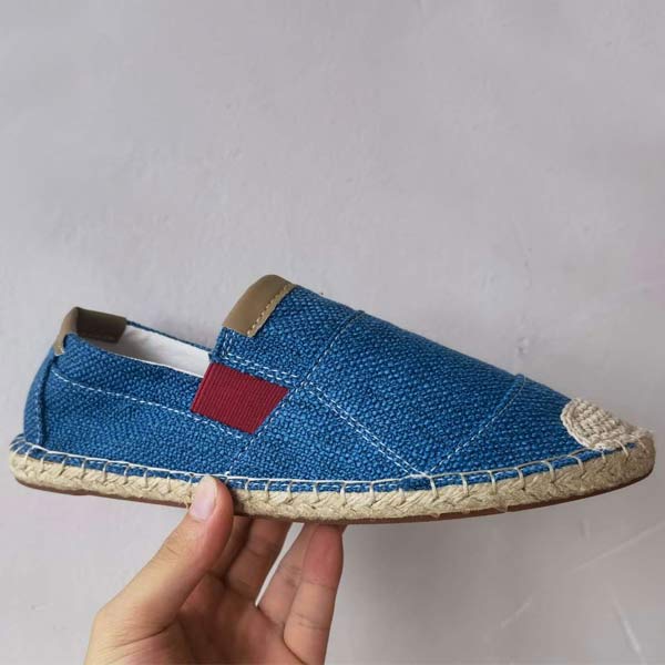 MARTIN | MEN'S LINEN CANVAS FISHERMAN'S SHOES