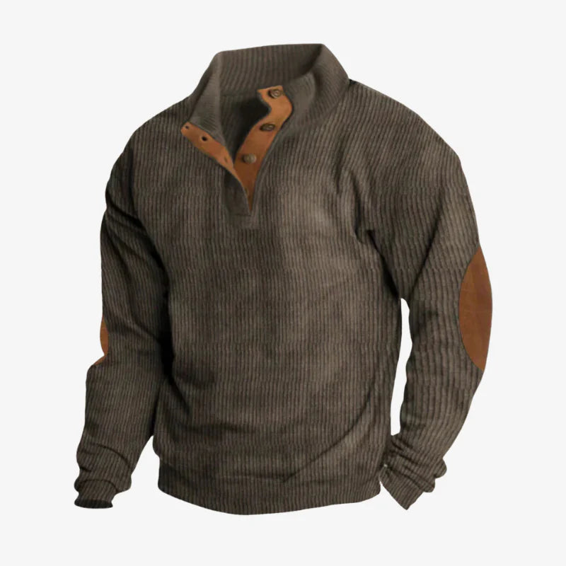 Leo | Retro Ribbed Premium Sweatshirt