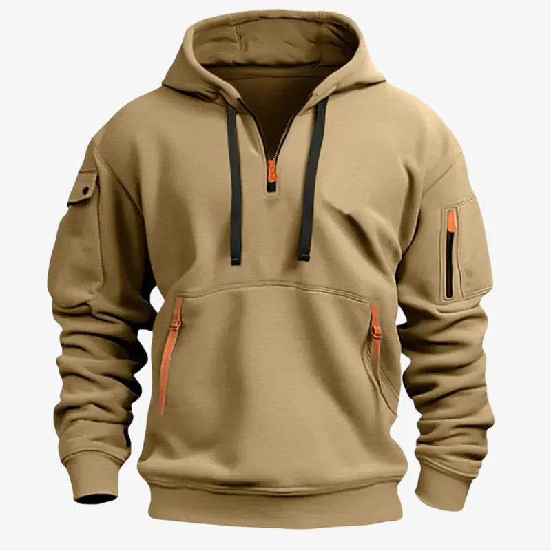 Leo | Modern Hoodie in Thick Fleece