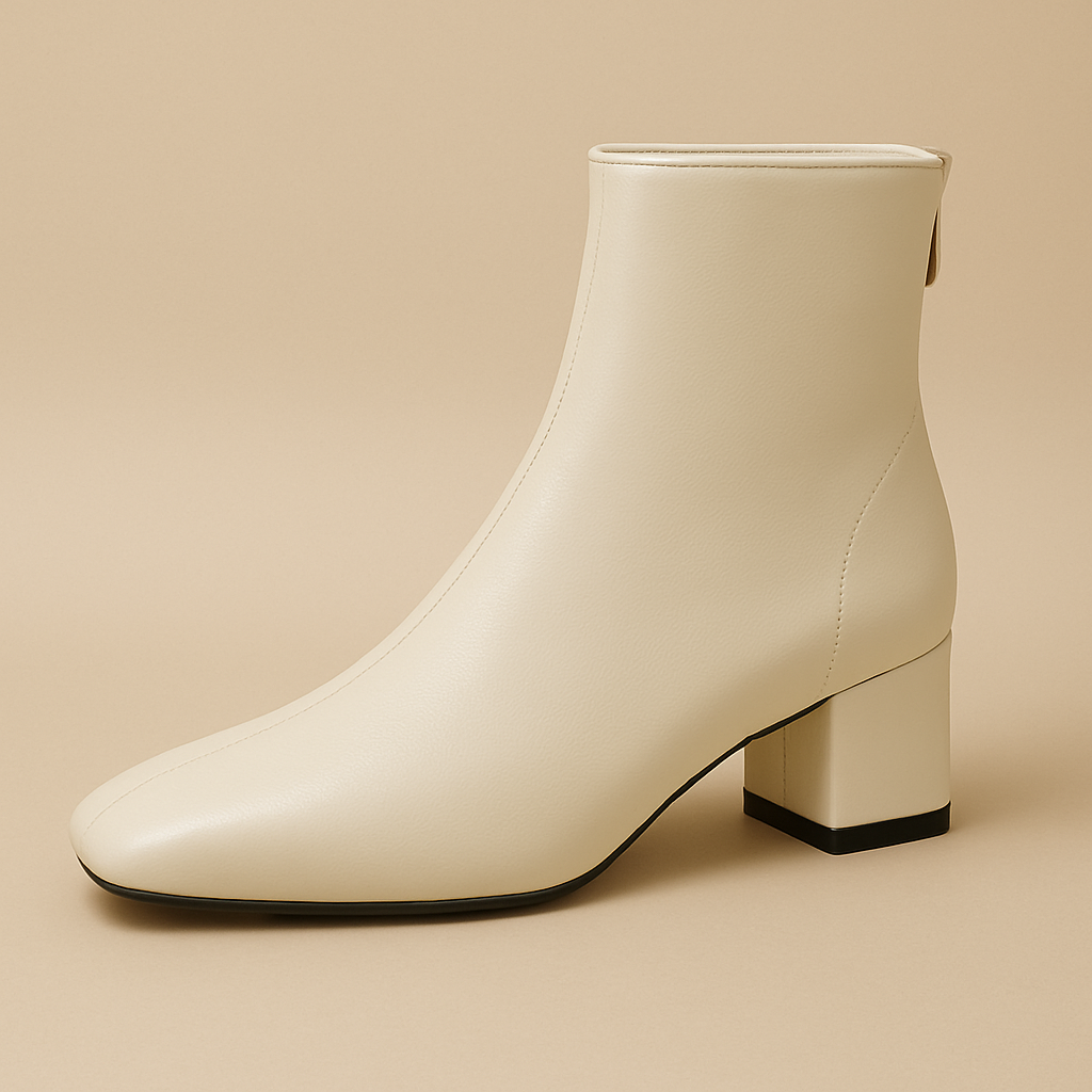 Marilena | Elegant Ankle Boots with Warm Lining and Heel
