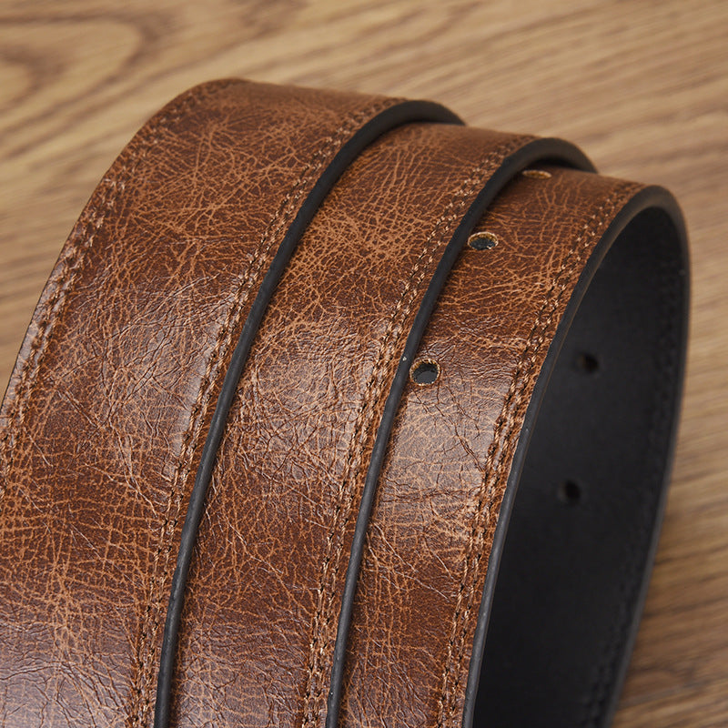 Hudson | Men's Retro All-match PU Leather Pin Buckle Belt