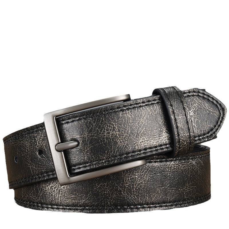 Hudson | Men's Retro All-match PU Leather Pin Buckle Belt