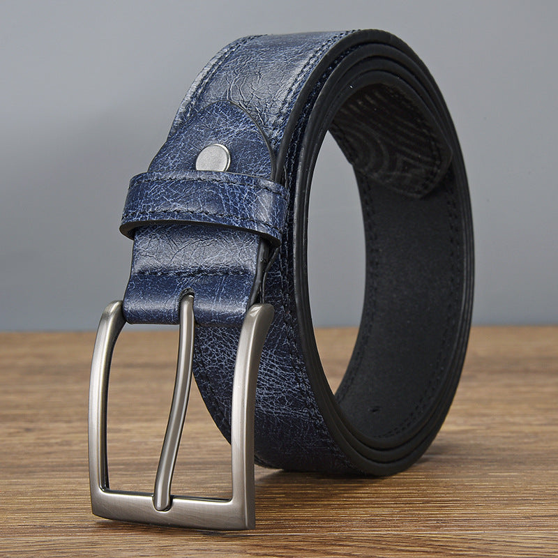 Hudson | Men's Retro All-match PU Leather Pin Buckle Belt