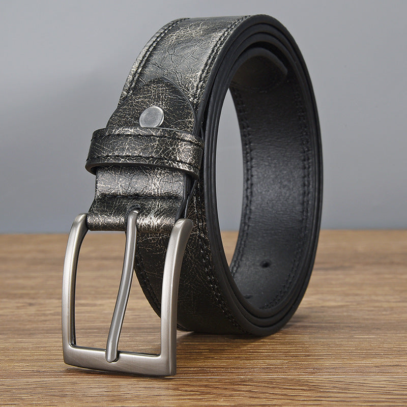 Hudson | Men's Retro All-match PU Leather Pin Buckle Belt