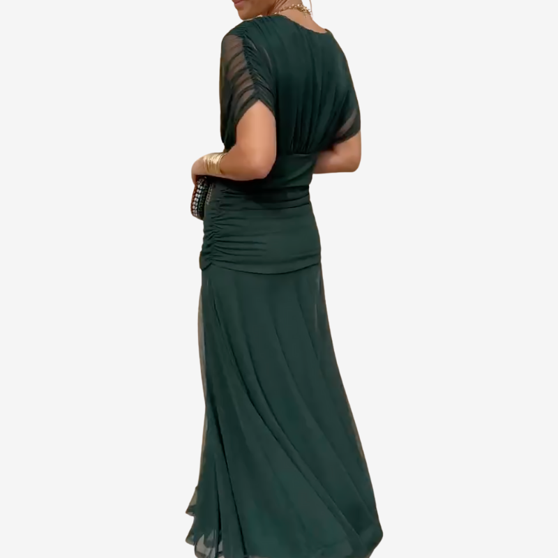 Caroline | Organic Cotton Voile Maxi Dress