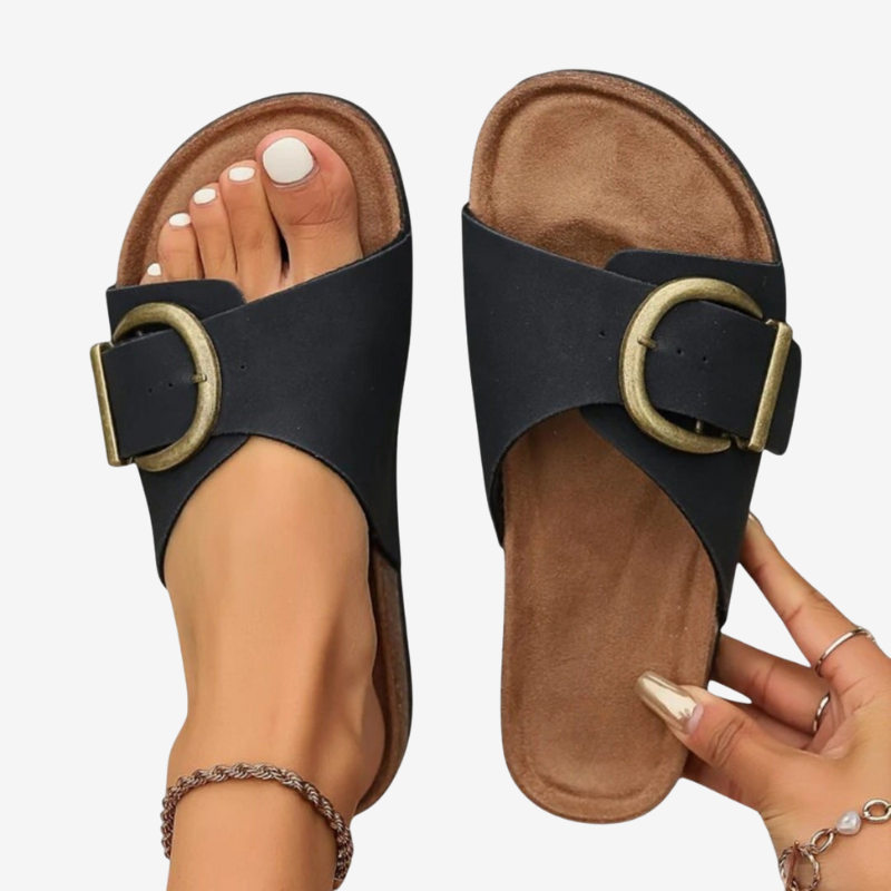 Amber | Orthopedic Vegan leather Sandals