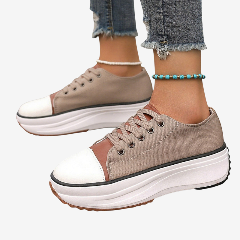 Amber | Comfortable Sneakers with vibram rubber sole