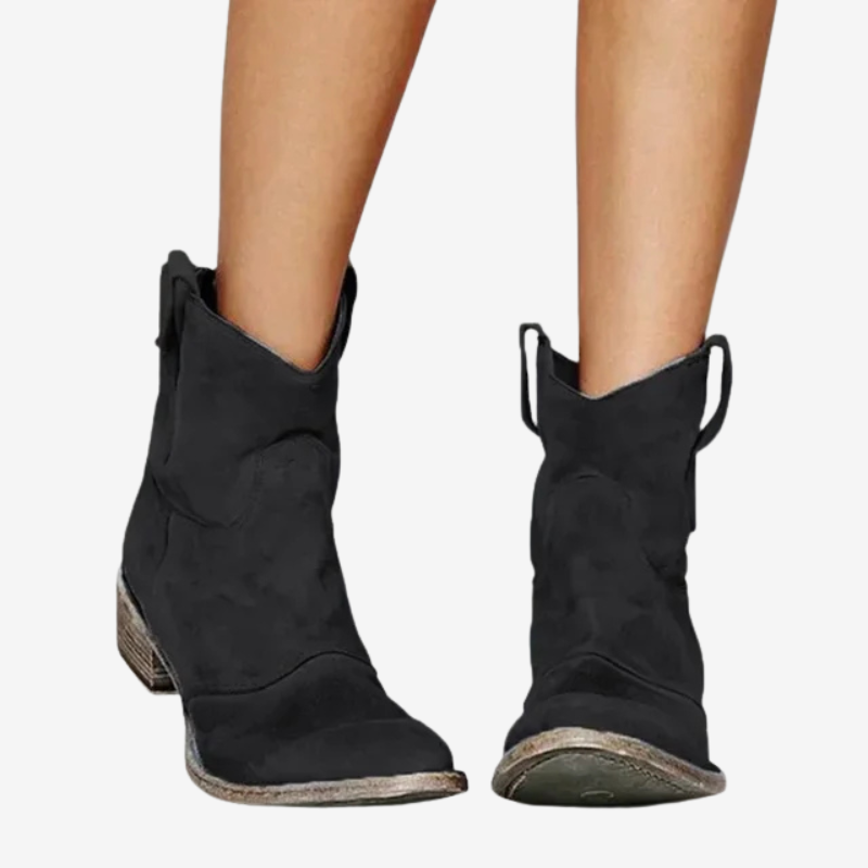 Amber | Stylish Velvet Cowboy Boots