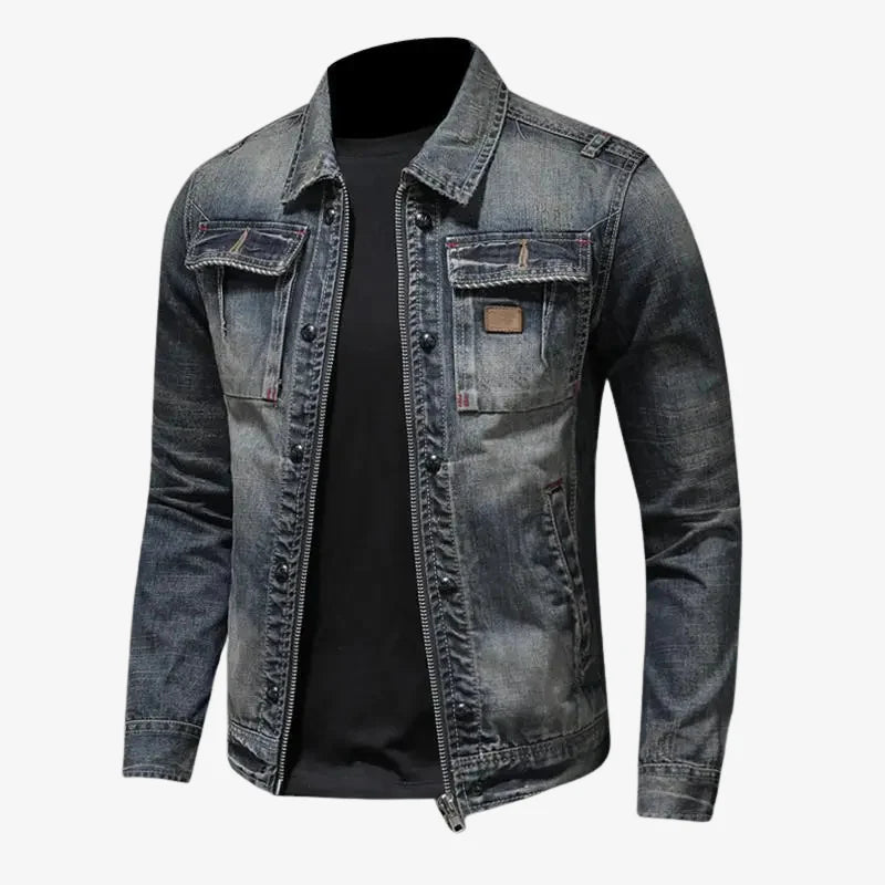 Adam | Retro Denim Jacket