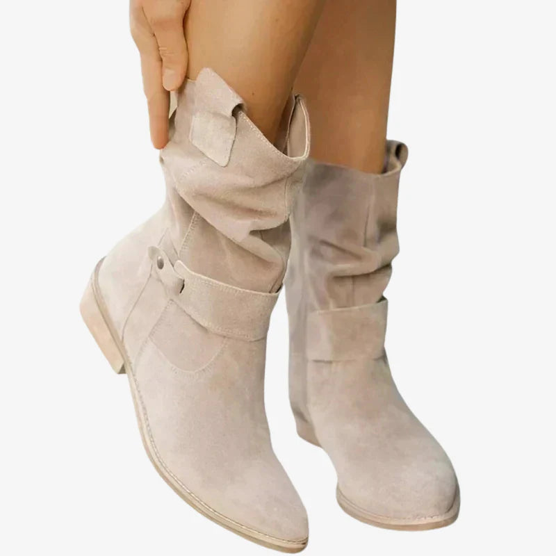 Phoebe | Classic Orthopedic Faux Suede Boots