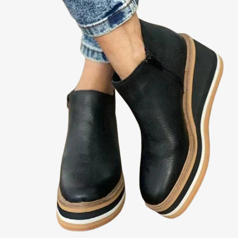 Phoebe | Lightweight Waterproof Leather Boots
