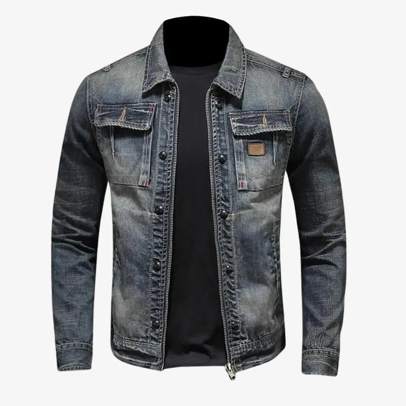 Adam | Retro Denim Jacket