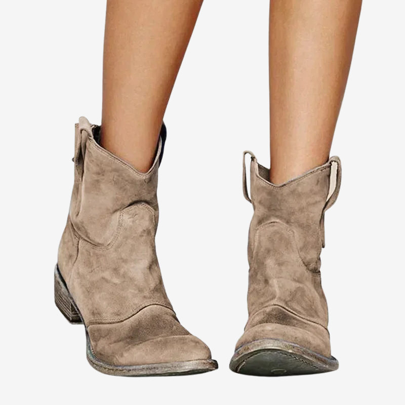 Amber | Stylish Velvet Cowboy Boots