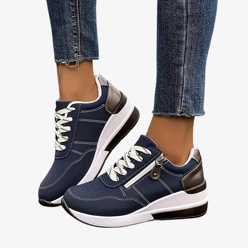 Phoebe | Orthopedic Comfort Vegan Leather Sneakers