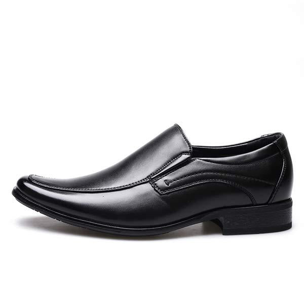 VALENTINO | MEN'S SLIP ON SMALL SQUARE LEATHER SHOES