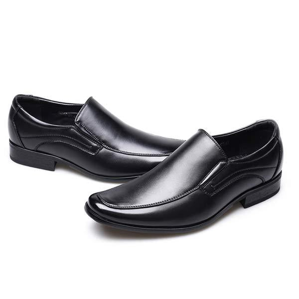 VALENTINO | MEN'S SLIP ON SMALL SQUARE LEATHER SHOES
