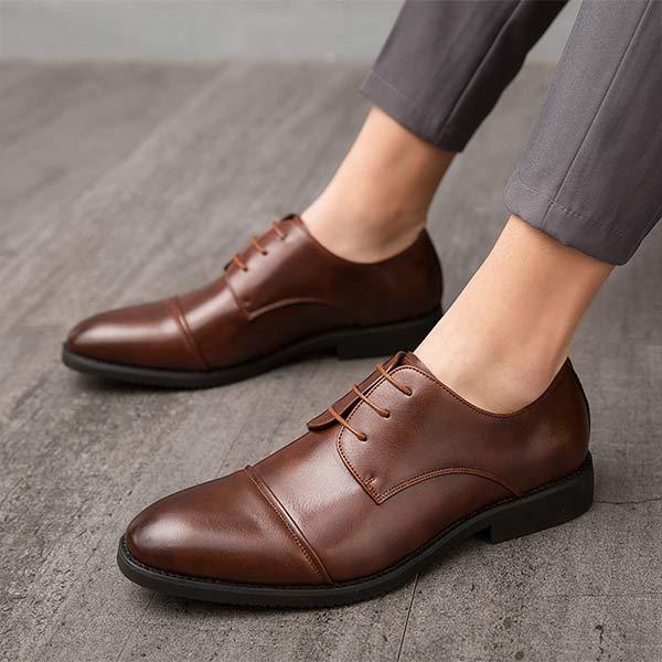 VALENTINO | MEN'S CLASSIC BUSINESS LEATHER SHOES
